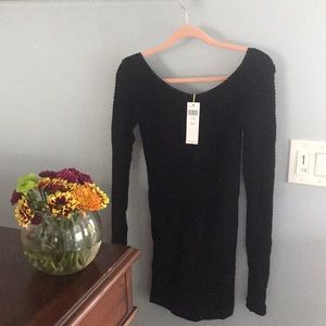 Little black long sleeve dress